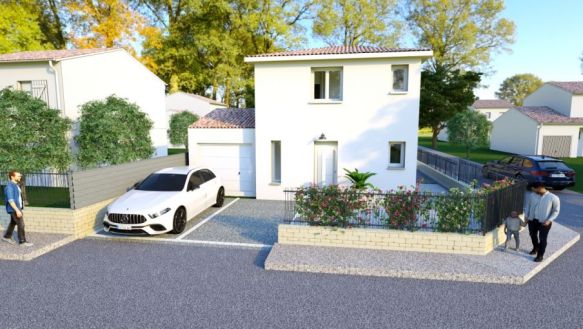 Villa 86m² + Terrain 210m²