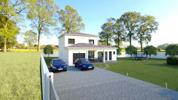 villa moderne 130m2 et garage