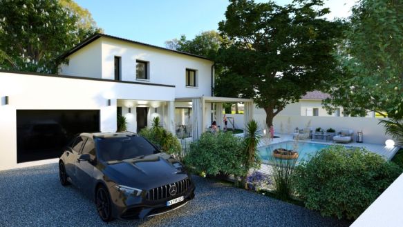 VILLA ETAGE T4 AVEC TERRAIN 900M²