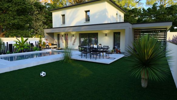 GRANDE SUPERFICIE AVEC VILLA 86M²