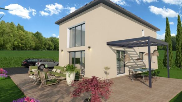 Maison neuve 145 m² à étage avec terrain de 1000 m² à Istres, proche écoles et commodités