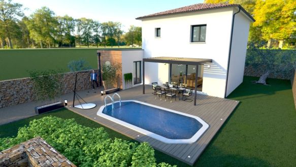 Projet de construction Mus 30121, villa de 84 m²