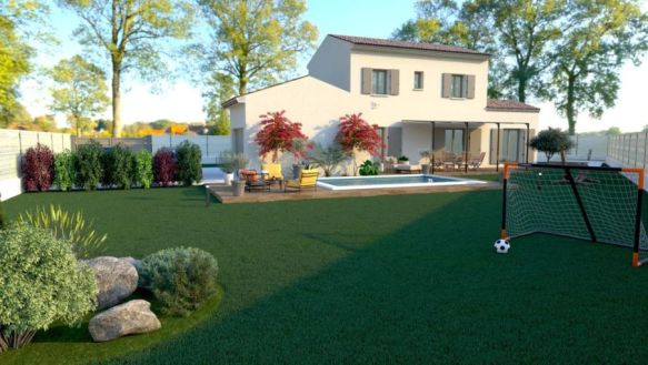 Villa neuve 86m² + terrain 300m²