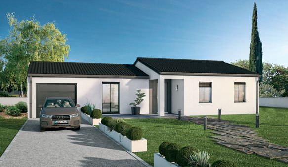 Construction plain pied 86m² avec garage à Saint Mamert du Gard 30730