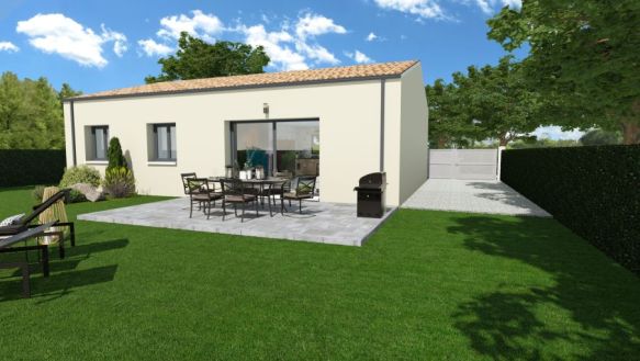 Maison plain-pied neuve à Tarascon : 2 chambres, espace de vie ouvert, prêt à taux zéro