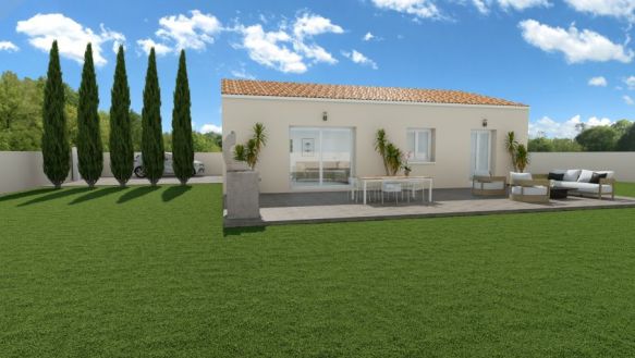 villa 3 chambres hors lotissement 84570