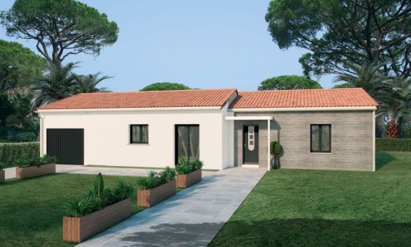 MAISON CONTEMPORAIN + TERRAIN 210M²